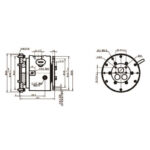 ML01R040F Hydrauliköl/Getriebeöl-Drehdurchführung