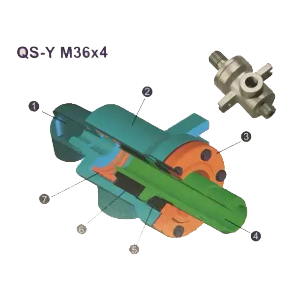 Joint rotatif vapeur et eau KRS M36X4